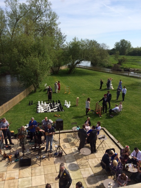 Our Daytime PA Being Used By The Daytime Musician