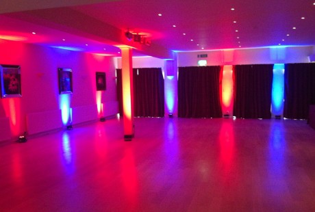 Wedding uplighting hire Bournemouth
